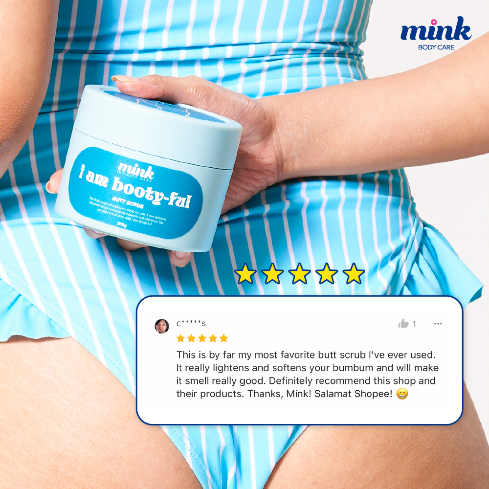 I Am Booty-ful Butt Scrub 300g